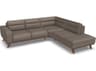 Natuzzi Editions Adrenalina Leather Sectional Sofa