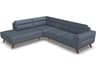 Natuzzi Editions Adrenalina Leather Sectional Sofa