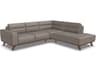 Natuzzi Editions Adrenalina Leather Sectional Sofa