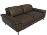 Natuzzi Editions Coro Loveseat Double Power Recliner
