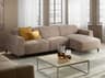 Natuzzi Editions Capri Upholstered Sectional Sofa