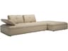 Natuzzi Editions Pixel Leather Sectional Sofa
