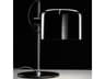 Oluce Coupe Black Chrome Table Lamp