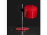Oluce Coupe Red Table Lamp