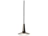 Oluce Kin 1-Light Anodic Bronze LED Round Mini Pendant