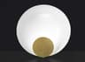 Oluce Siro Gold LED Table Lamp
