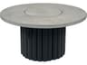 Outdoor Greatroom Reverie Cast Aluminum Round Fire Pit Table