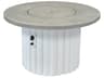 Outdoor Greatroom Reverie Cast Aluminum Round Fire Pit Table