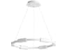 Oxygen by Quorum Dieter 6-Light White Round Pendant