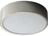 Oxygen by Quorum Peepers 1-Light Polished Nickel Round Flush Mount