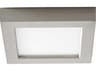 Oxygen by Quorum Altair 1-Light Satin Nickel Flush Mount