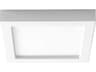 Oxygen by Quorum Altair 1-Light White Flush Mount
