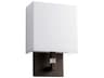 Oxygen by Quorum Chameleon 1-Light Oiled Bronze Wall Sconce