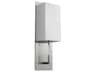 Oxygen by Quorum Epoch 1-Light Satin Nickel Wall Sconce