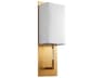 Oxygen by Quorum Epoch 1-Light Aged Brass Wall Sconce