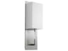 Oxygen by Quorum Epoch Satin Nickel Wall Sconce