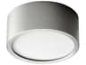 Oxygen by Quorum Peepers 1-Light Satin Nickel Round Flush Mount