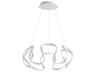 Oxygen by Quorum Cirro 1-Light White Pendant