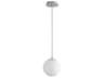 Oxygen by Quorum Luna 1-Light Polished Nickel Globe Mini Pendant