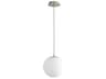 Oxygen by Quorum Luna 1-Light Polished Nickel Globe Mini Pendant