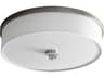 Oxygen by Quorum Echo 2-Light Satin Nickel Flush Mount