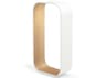 Pablo Contour White Oak Polycarbonate Lens Buffet Lamp