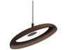 Pablo Nivel 1-Light Espresso Brown Round Pendant