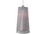 Pablo Solis 1-Light Silver Cylinder Pendant