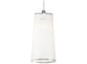 Pablo Solis 1-Light White Cylinder Pendant