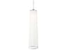 Pablo Solis 1-Light White Cylinder Pendant