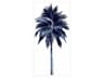 Paragon Waterside Palm Tree Blue-I Wall Art