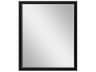 Paragon Black Rectangular Wall Mirror