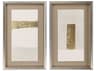 Paragon Abstract Blanco Pluma-III Wall Art Set of 2