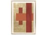 Paragon Geometrics Gold Colorblock-II Wall Art