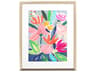 Paragon Florals Naive Neon Bouquet-I Wall Art