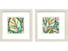 Paragon Florals Candy Tropicals-II Wall Art Set of 2
