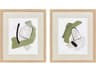 Paragon Abstract Sage Treasures-I Wall Art Set of 2