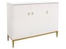 Pasargad Home Pearl Victoria 47" Ivory Bronze Sideboard