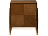 Port Eliot French Walnut Brown Wood Accent Chest