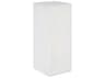 Phillips Collection String Theory Square Resin White Stone End Table