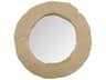 Phillips Collection Brown Wall Mirror Round