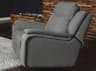 Palliser Buckingham Leather Upholstery Power Rocker Recliner with Power Headrest