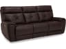 Palliser Aedon Leather Upholstery Sofa Power Recliner with Power Headrest