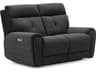 Palliser Aedon Leather Upholstery Loveseat Power Recliner with Power Headrest