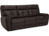 Palliser Aedon Leather Upholstery Sofa Power Recliner with Headrest & Lumbar