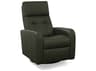 Palliser Sorrento Leather Upholstery Swivel Glider Power Recliner with Power Headrest