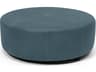 Palliser Mingle Leather Upholstery Round Large Ottoman