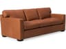 Palliser Madison Track Arm Leather Upholstery Stationary Sofa