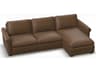 Palliser Madison Roll Arm Leather Upholstery Sectional Sofa