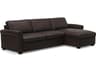 Palliser Madison Sleep Roll Arm Leather Upholstery Sectional Sofa